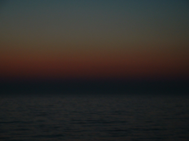 Mial byc piekny zachod...